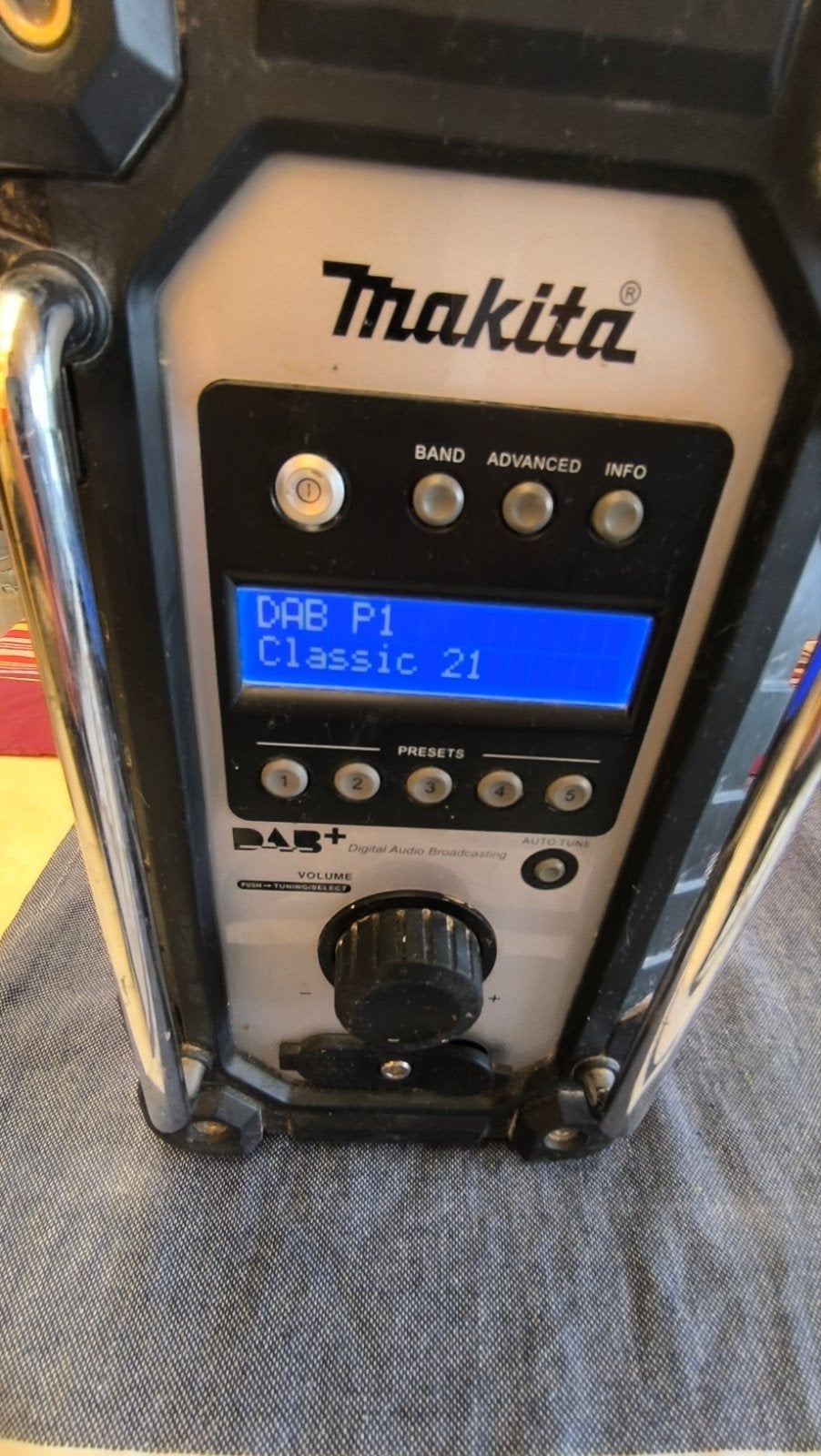 radio Makita, Enlèvement, Radio de chantier