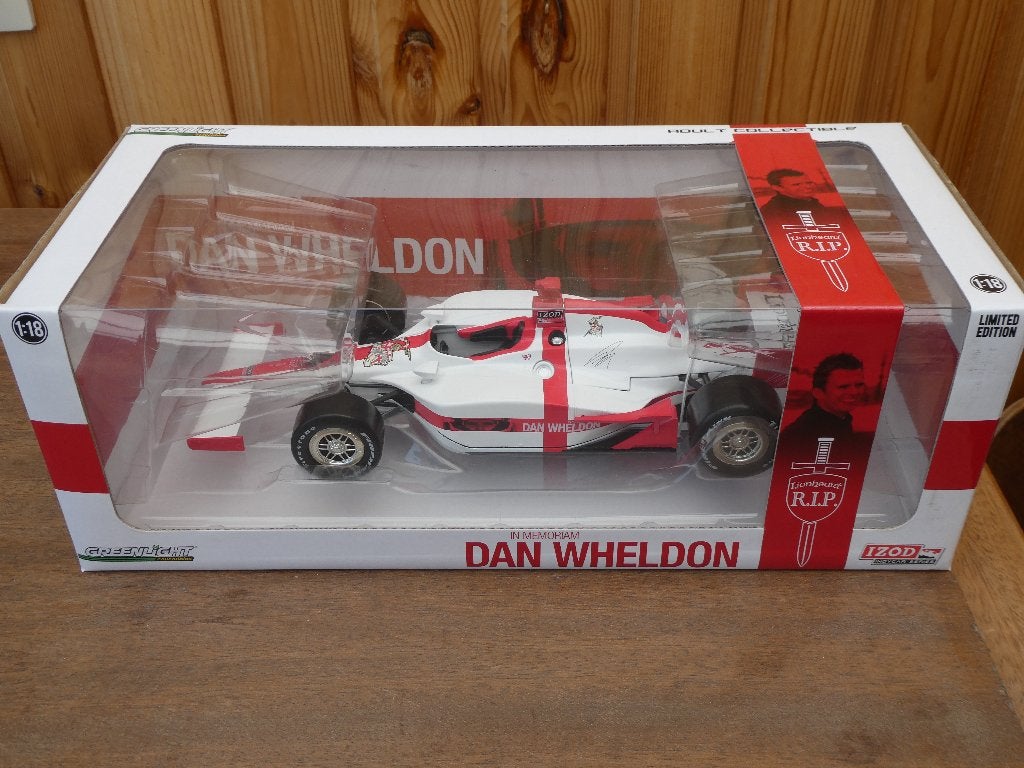 IndyCar – Dallara  In Memoriam Dan Wheldon – Greenlight 1/18, Enlèvement, Comme neuf, Autres types, Autres marques