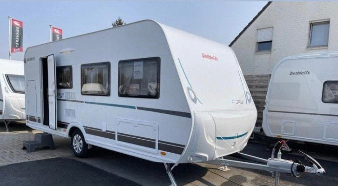 Caravan 5 personen TE HUUR, Particulier, Airco, Dethleffs