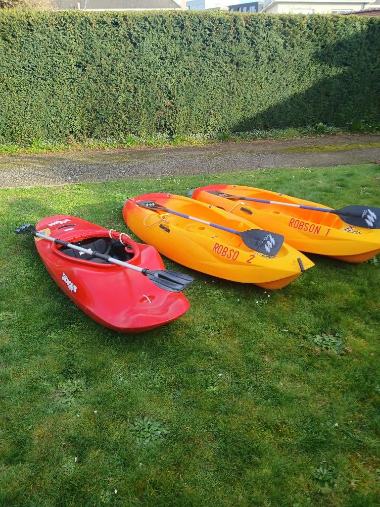 2 xRobson fiji kayak 1x jackson 4fun kayak, Watersport en Boten, Ophalen, Gebruikt, Eén persoon