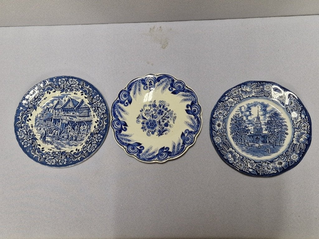 Delfts blauw borden (3st)