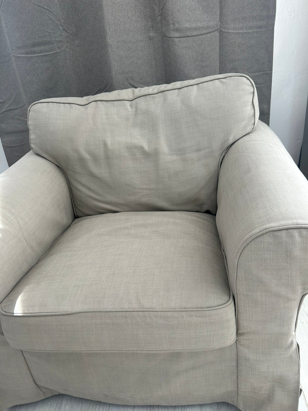 Fauteuil Ektorp ikea, Enlèvement, Comme neuf, Une personne, Tissus