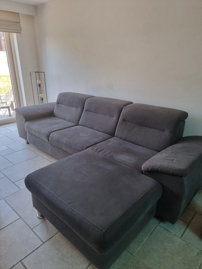 Zetel, Ophalen, Hoekbank, 300 cm of meer, Zo goed als nieuw