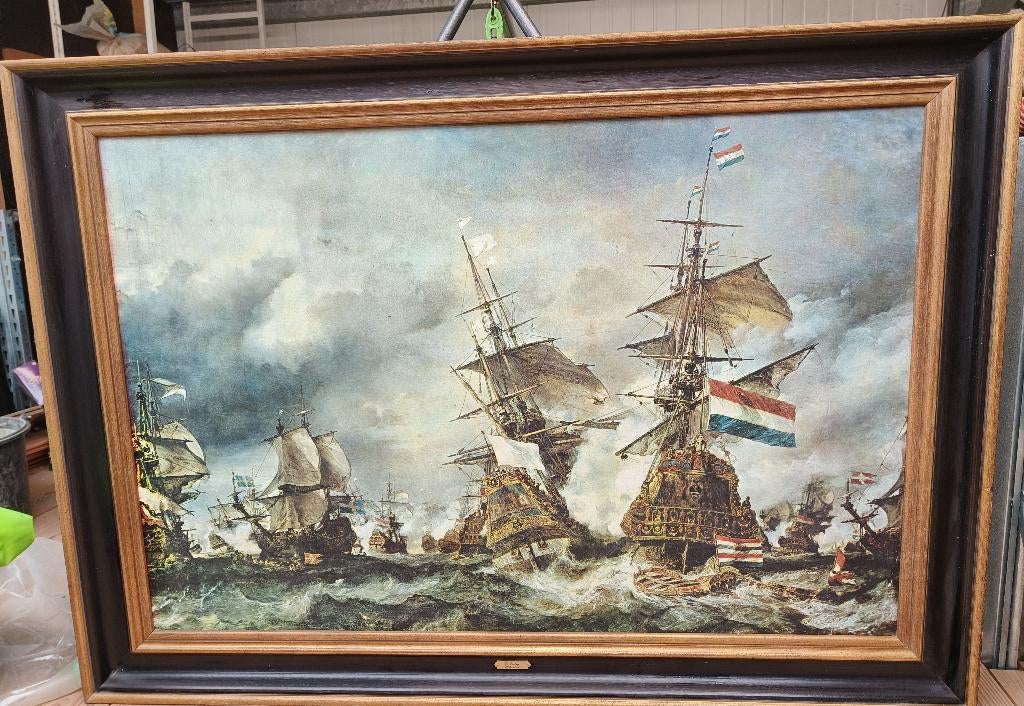 schilderij, Enlèvement, Comme neuf, 125 cm ou plus, Peinture