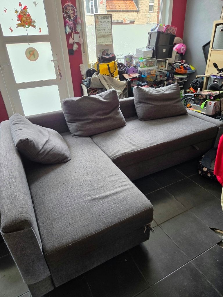 GRATIS ZETEL, Ophalen, Kunststof, Gebruikt, Hoekbank