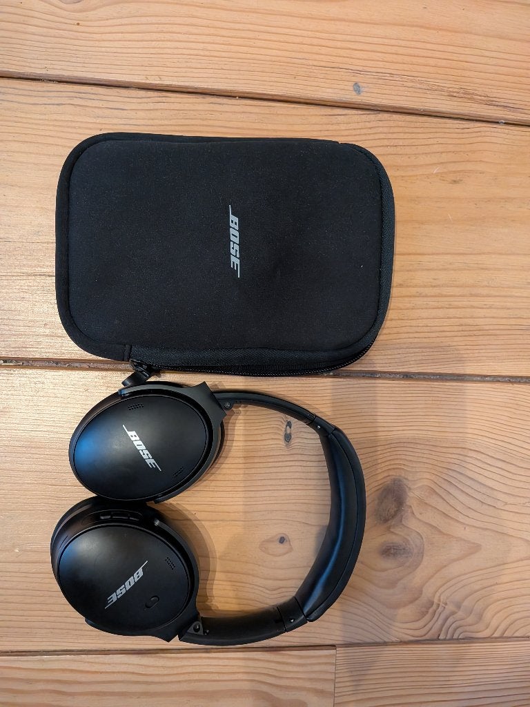 Bose QuietComfort SE Zwart met actieve noise cancelling, Gebruikt, Over oor (circumaural), Draadloos, Ophalen