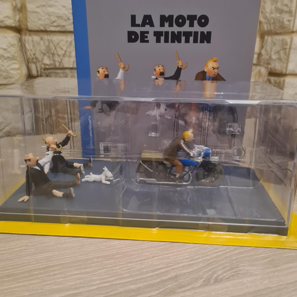 Tintin en moto atlas 1/24, Enlèvement ou Envoi, Tintin