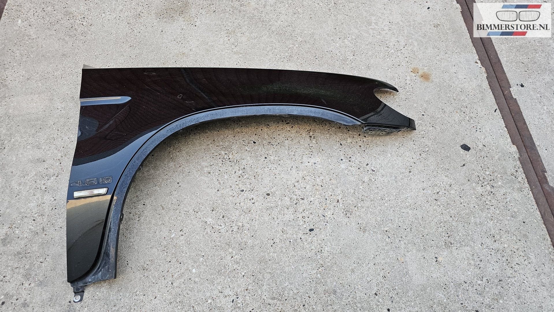 Voorscherm spatbord rechtsvoor BMW X5 serie E53 kleur 475 en, Auto-onderdelen, Gebruikt, -, -, Links