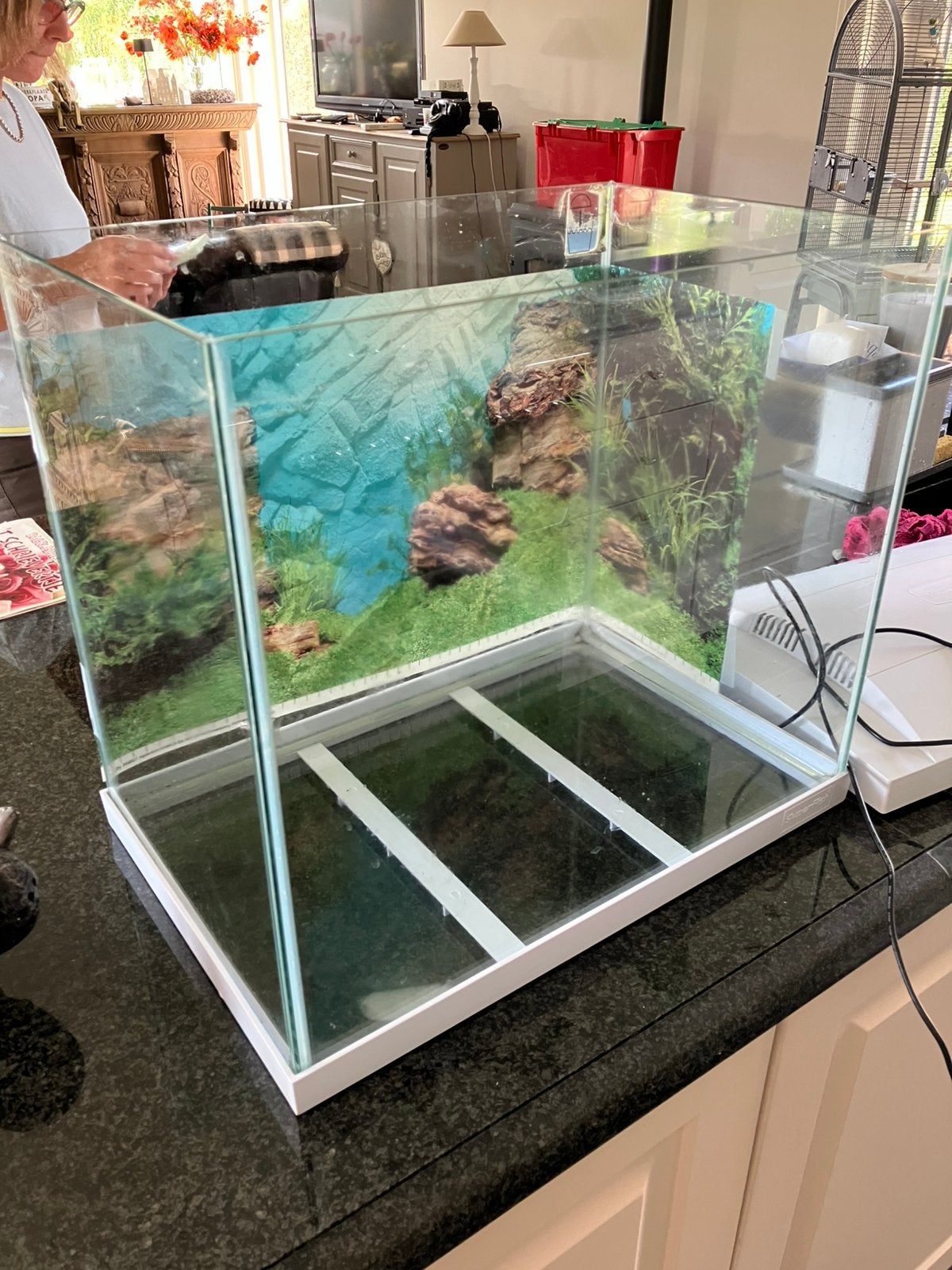 Aquarium Superfish, Enlèvement, Utilisé, Superfish, Couvercle inclus