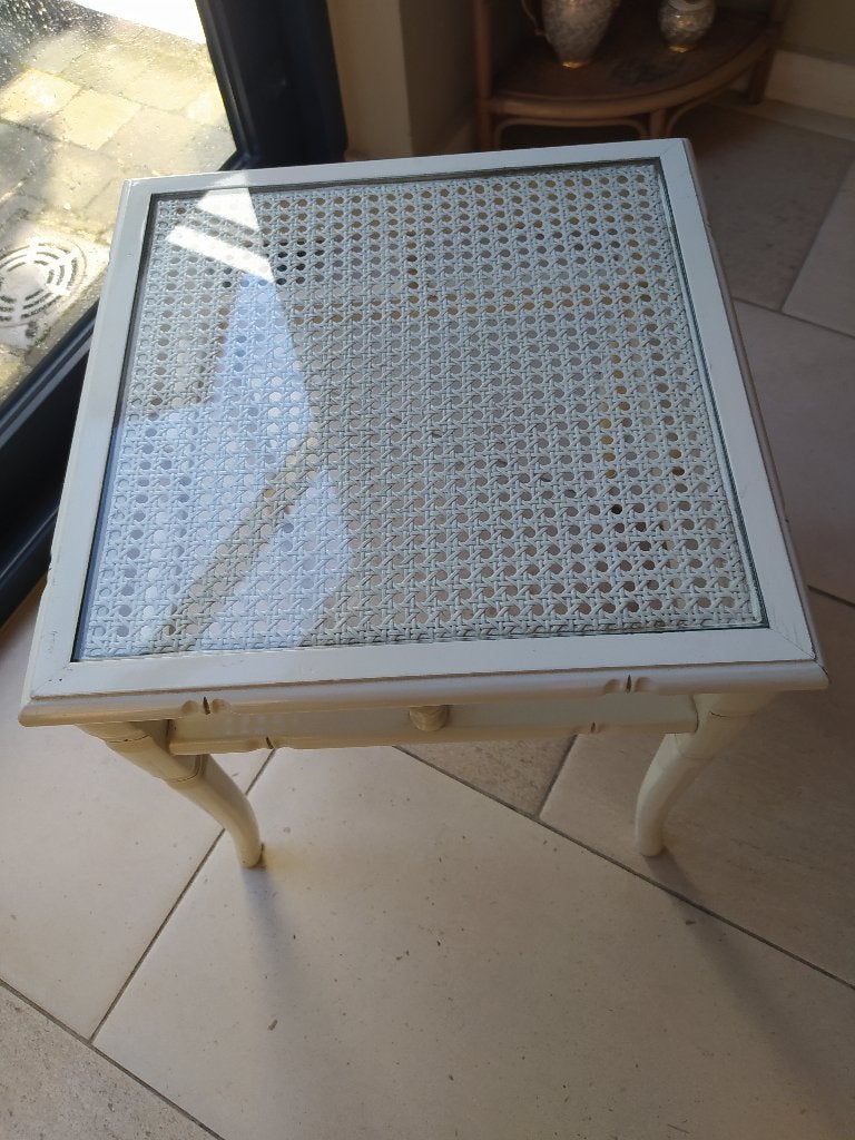 Rotan tafeltje, Ophalen