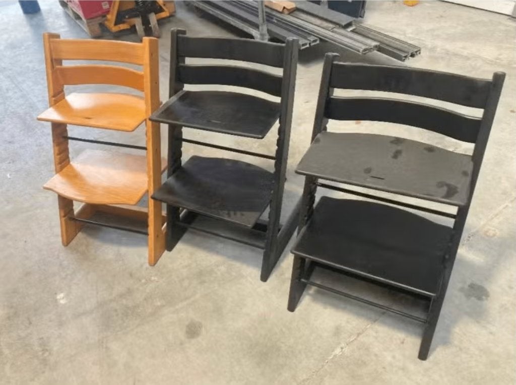stokke trip trap, Enlèvement