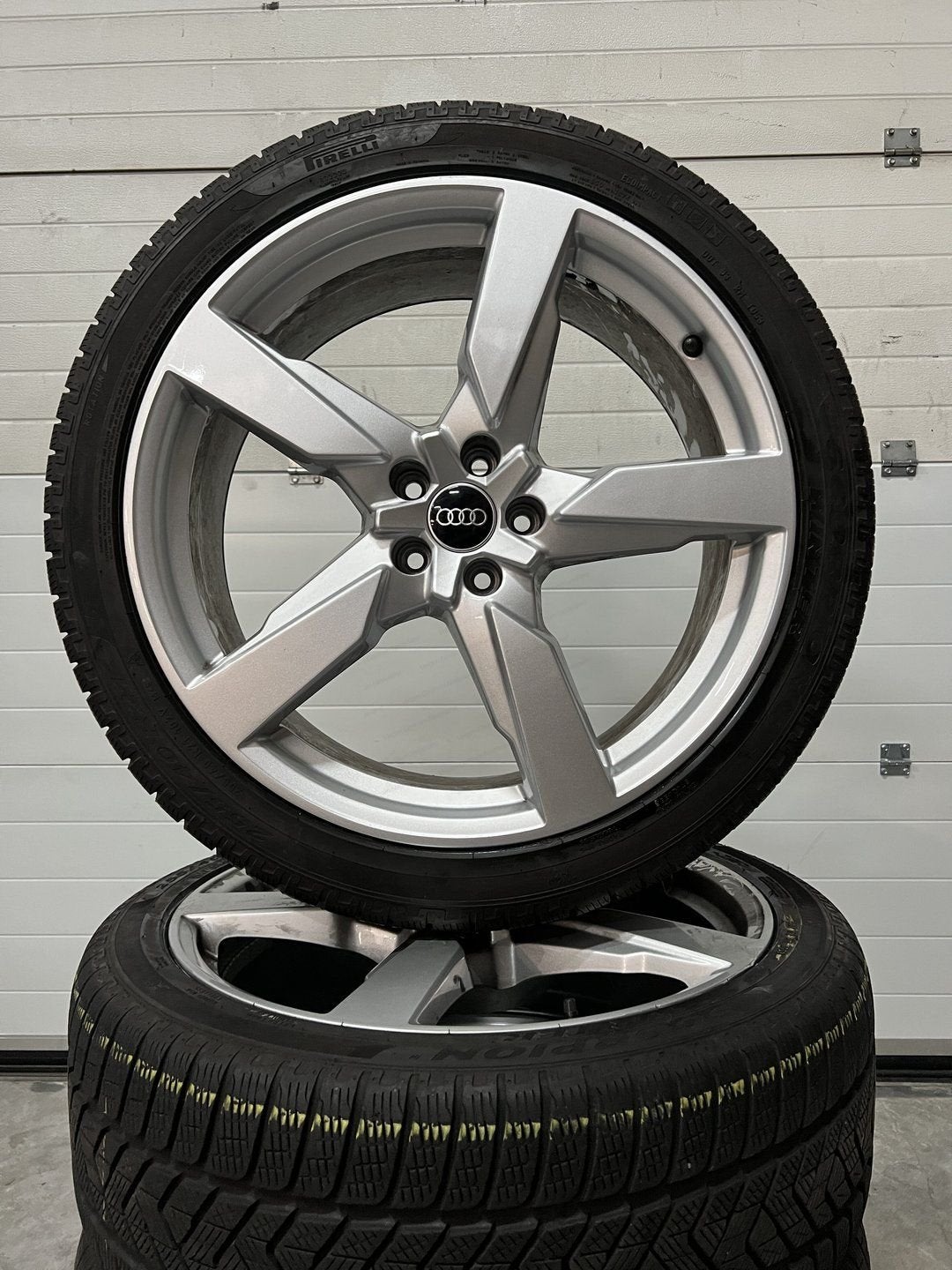 21’’ AUDI Q5 SQ5 VELGEN WINTERBANDEN ORIG TPMS DEMO SET, Pneus et Jantes, 255 mm, Véhicule de tourisme, Pneus été