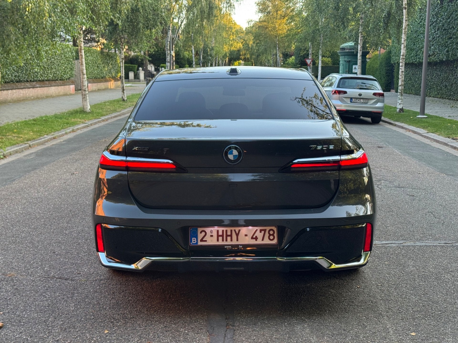 BMW 750e | Business Class | Full Option, Autos, Cuir, Argent ou Gris, Achat, Euro 6