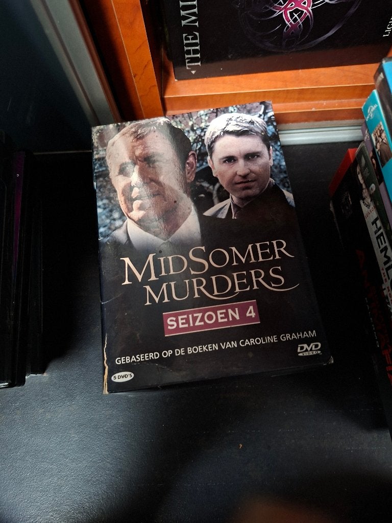 dvd - midsomer murders - seizoen 4 - 5 dvd - doos 5, Misdaad, Nederlands, Seizoen 4, Ophalen of Verzenden