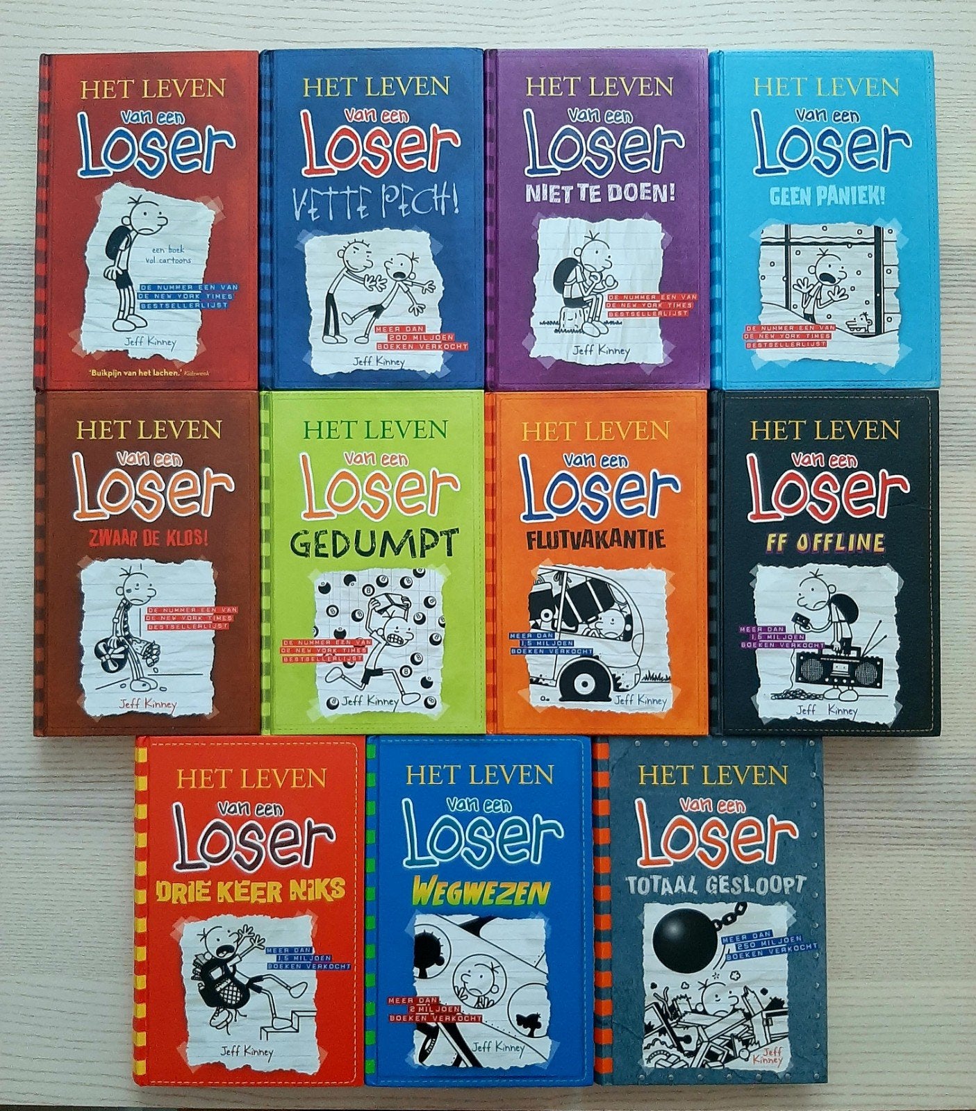 Het leven van een LOSER/ zeer mooie staat, Boeken, Ophalen