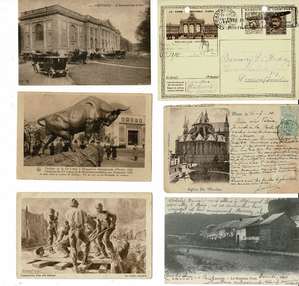Mons-Anvers-Laroche-Bruxelles-Tervueren-Construction - 6x, Envoi