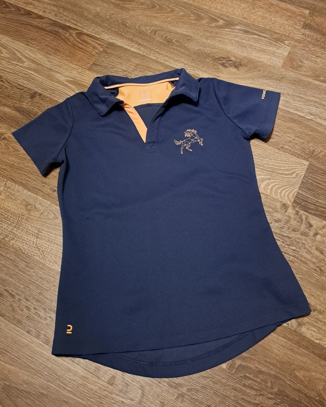 Mooie polo t- shirt maat 152, Ophalen, Gebruikt, Kinderen, Fouganza