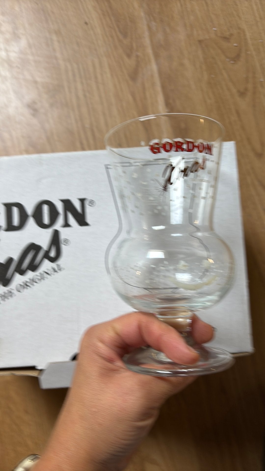 6 glazen gordon xmas nieuw, Verzamelen, Ophalen, Nieuw