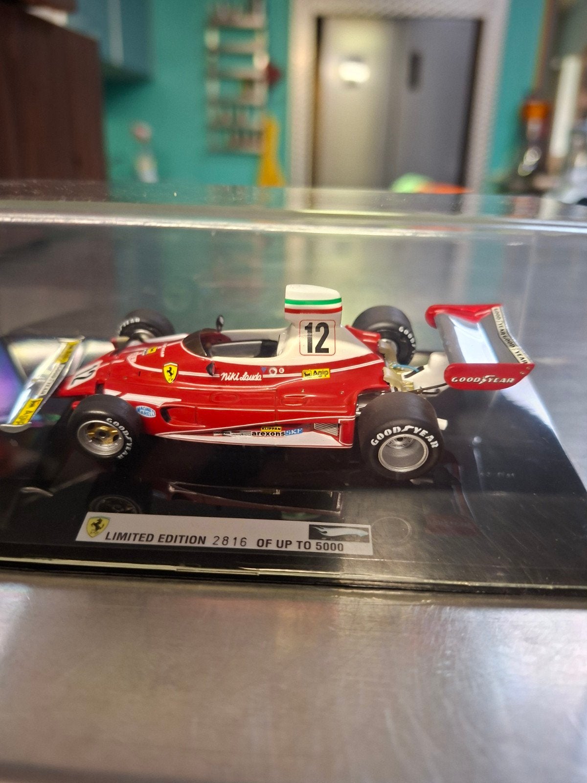 ferrari hot wheels, Enlèvement