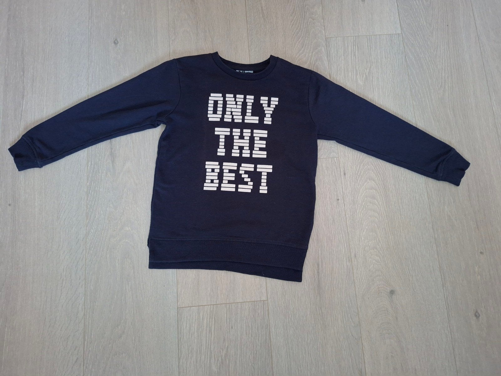 Trui: only the best M140, Kinderen en Baby's, Kinderkleding | Maat 140, Ophalen of Verzenden, Zo goed als nieuw, Jongen