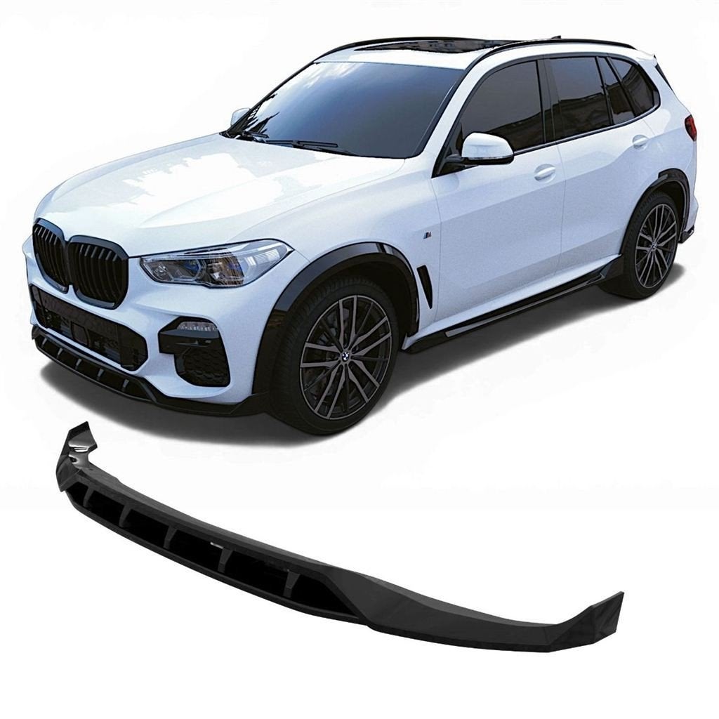 APEX Spoiler Splitter voor BMW X5 G05 M Pack glans Zwart, Envoi