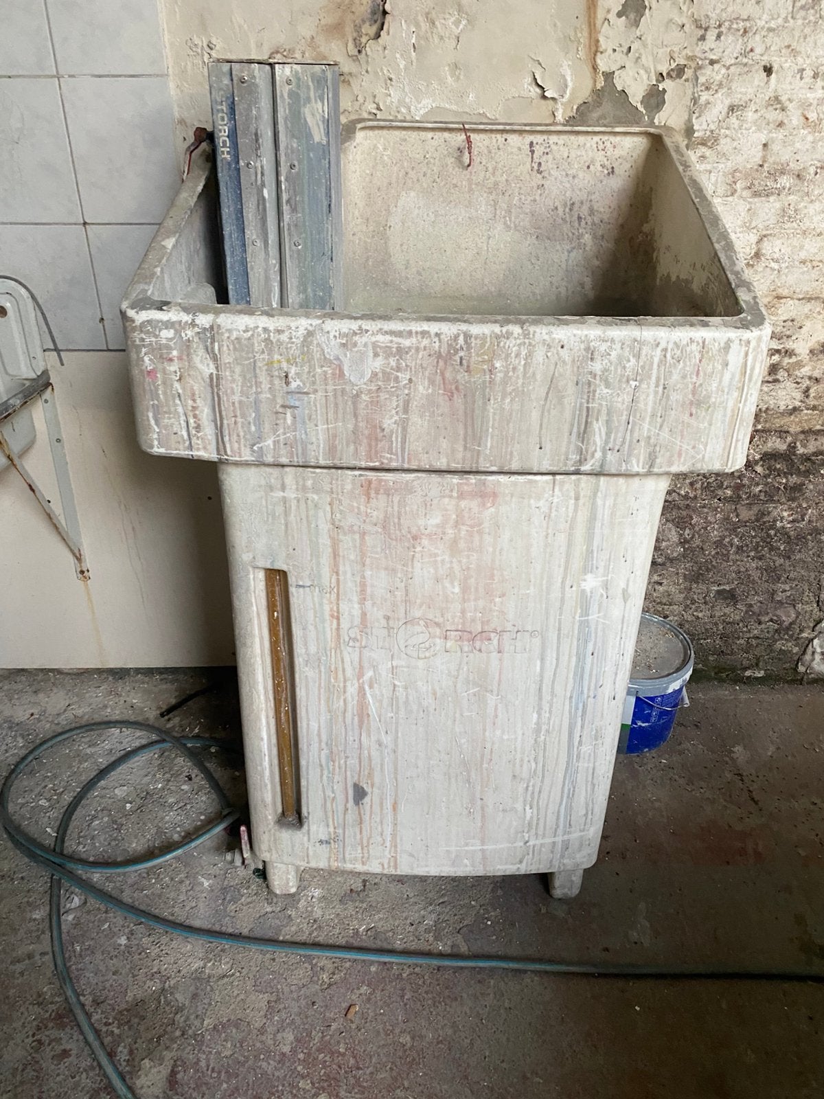 Professionele Wasbak voor verf en dergelijke, Doe-het-zelf en Bouw, Ophalen, Gebruikt