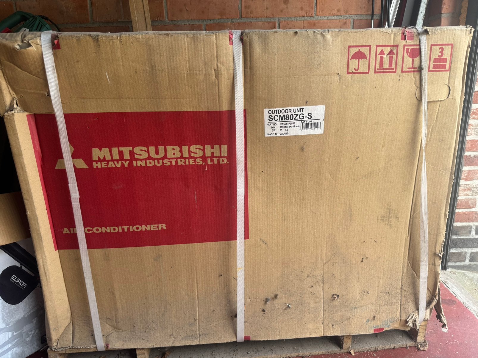 Mitsubishi Heavy Industries Buitenunit SCM80ZG-S, Elektronische apparatuur, Airco's, Nieuw, Ophalen