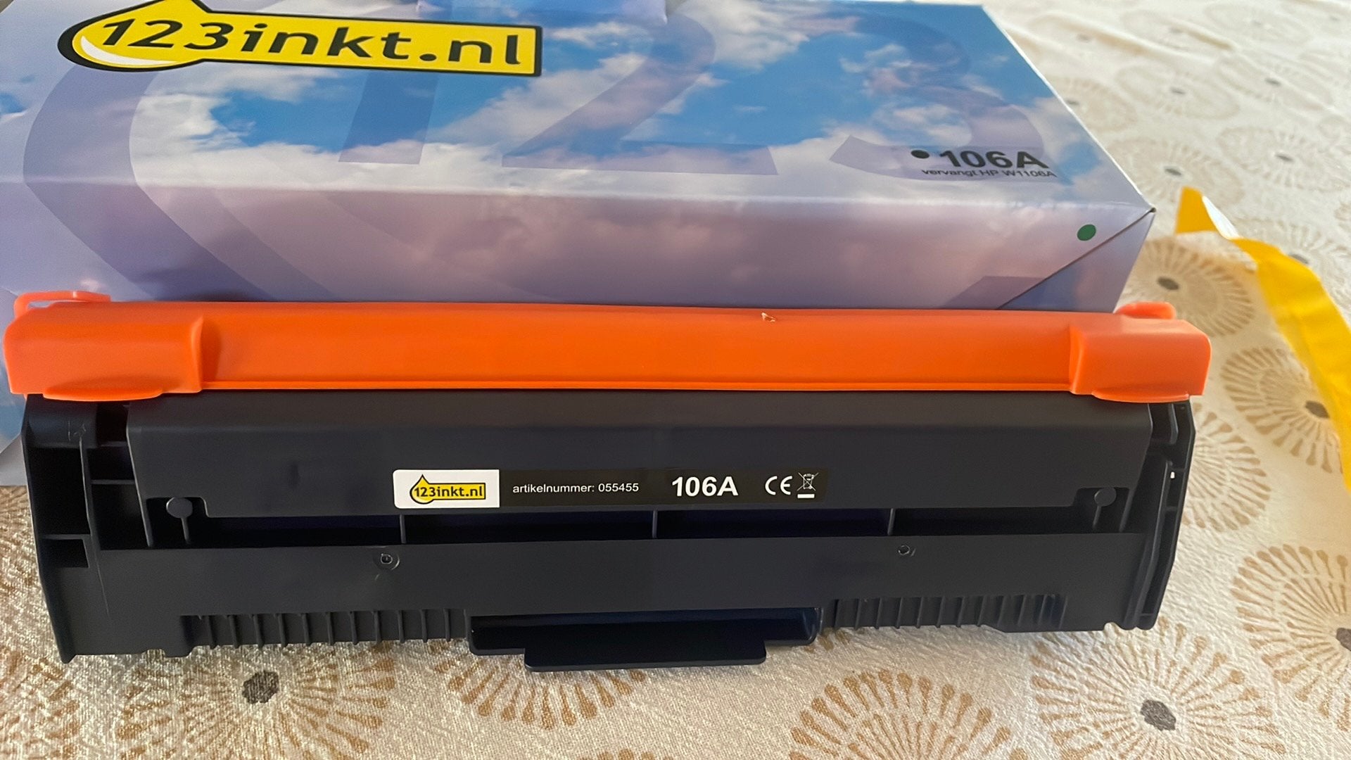 Inkt huismerk - vervangt HP106A toner zwart, Enlèvement ou Envoi, Neuf, Toner