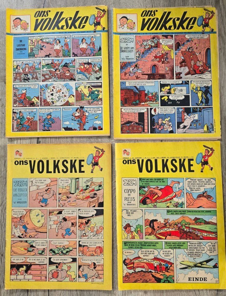 Ons Volkske - 16 losse nummers, Boeken, Stripverhalen, Ophalen of Verzenden