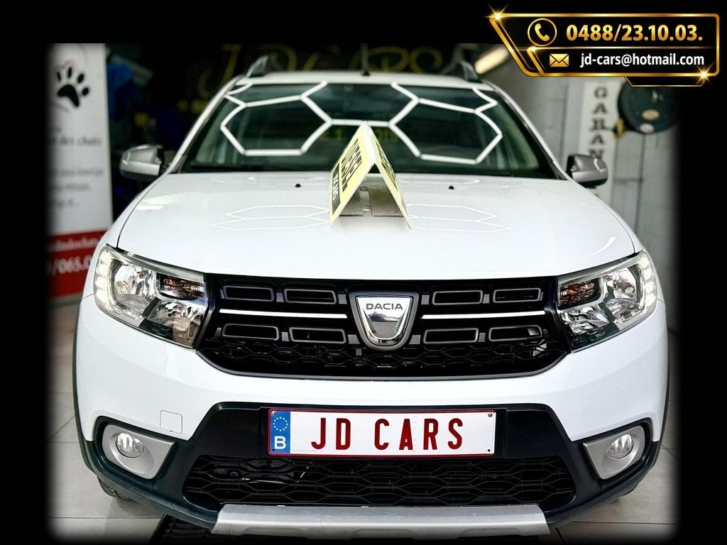 DACIA SANDERO STEPWAY 1.5 DCI ‼️GARANTIE 1 AN CTOK‼️, Auto's, Dealer onderhouden, Stof, 4 cilinders, Wit