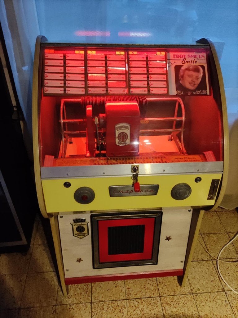 jukebox flipper monnayeur, Collections, Enlèvement