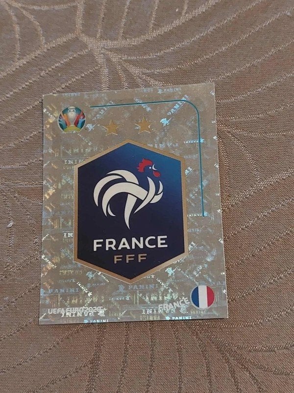 Panini / Sticker / Logo Frankrijk / UEFA Euro 2020, Verzamelen, Ophalen of Verzenden, Nieuw, Poster, Plaatje of Sticker