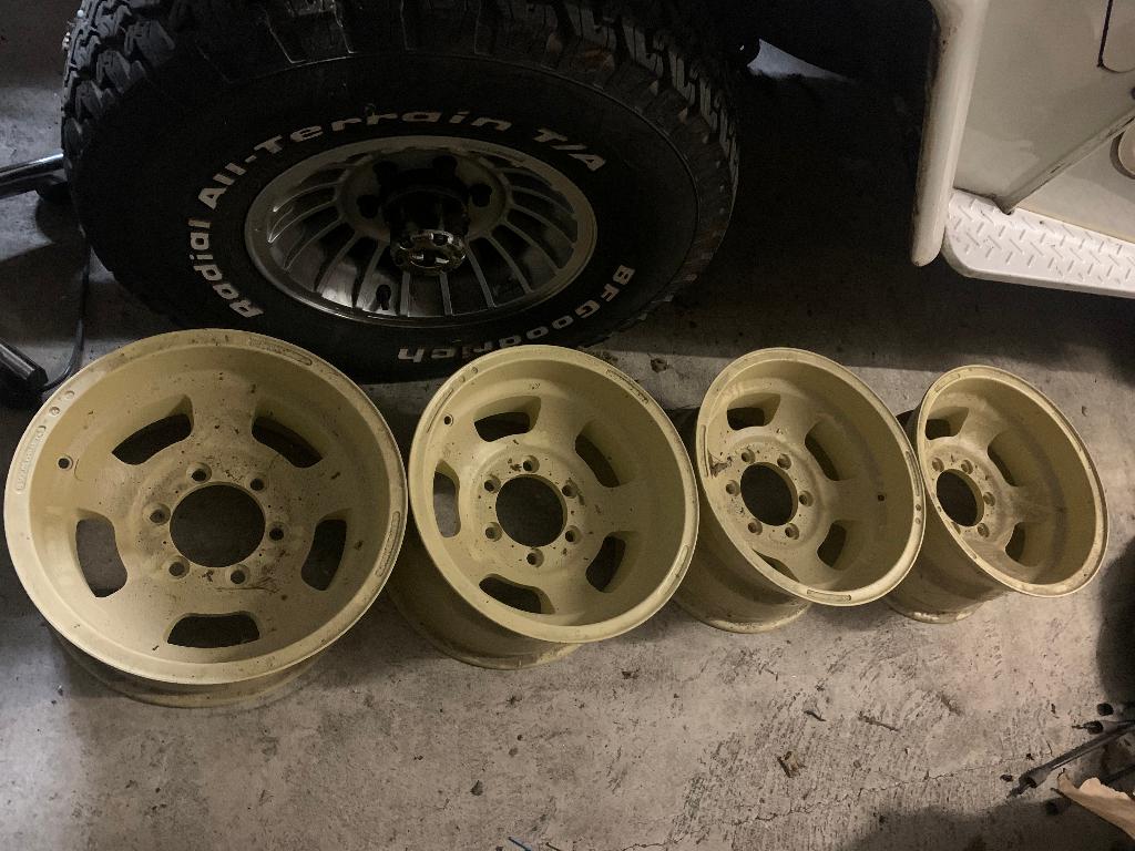 Wolfrace velgen 8,5x15 ET23 8,5Jx15 Toyota Landcruiser., 15 pouces, Enlèvement, Utilisé, Véhicule tout-terrain