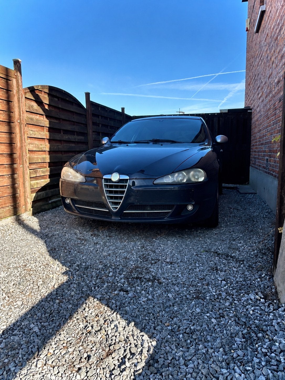 Alfa remeo 147, Autos, https://public.car-pass.be/recalls?lang=nl, Entreprise, Boîte manuelle, Noir