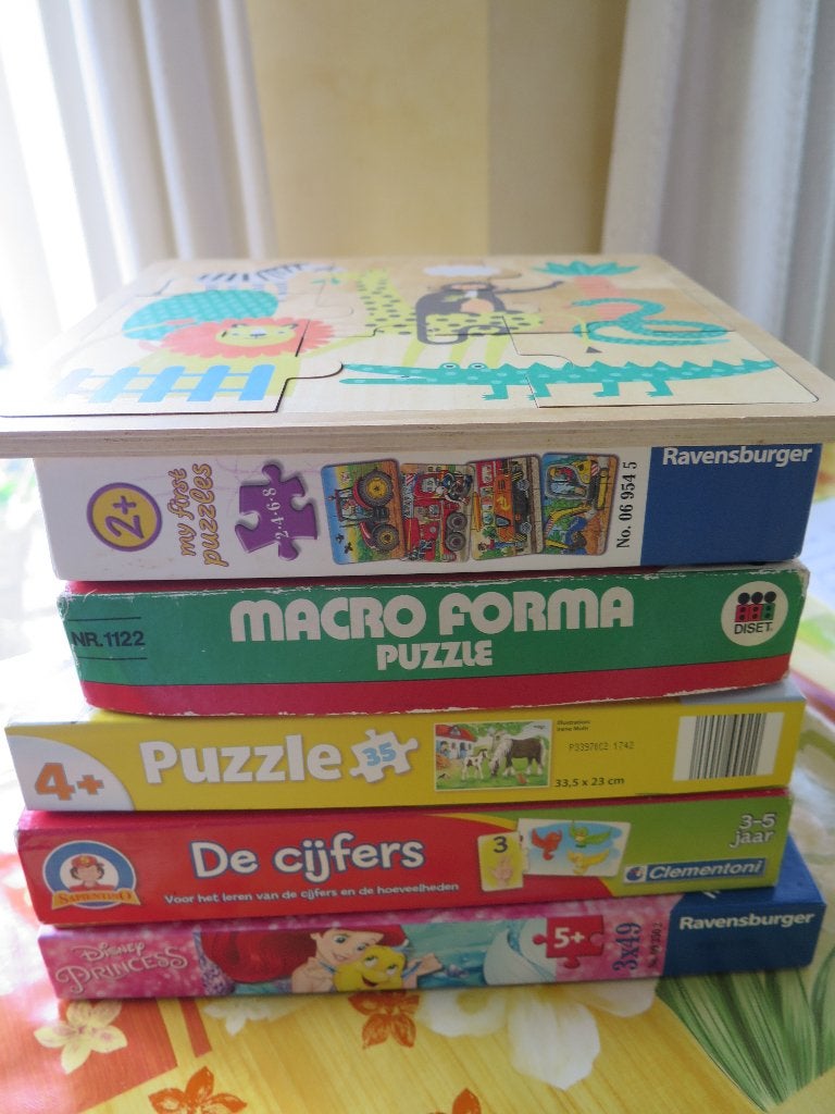 puzzels voor kinderen, Kinderen en Baby's, 2 tot 4 jaar, Gebruikt, 10 tot 50 stukjes, Ophalen of Verzenden