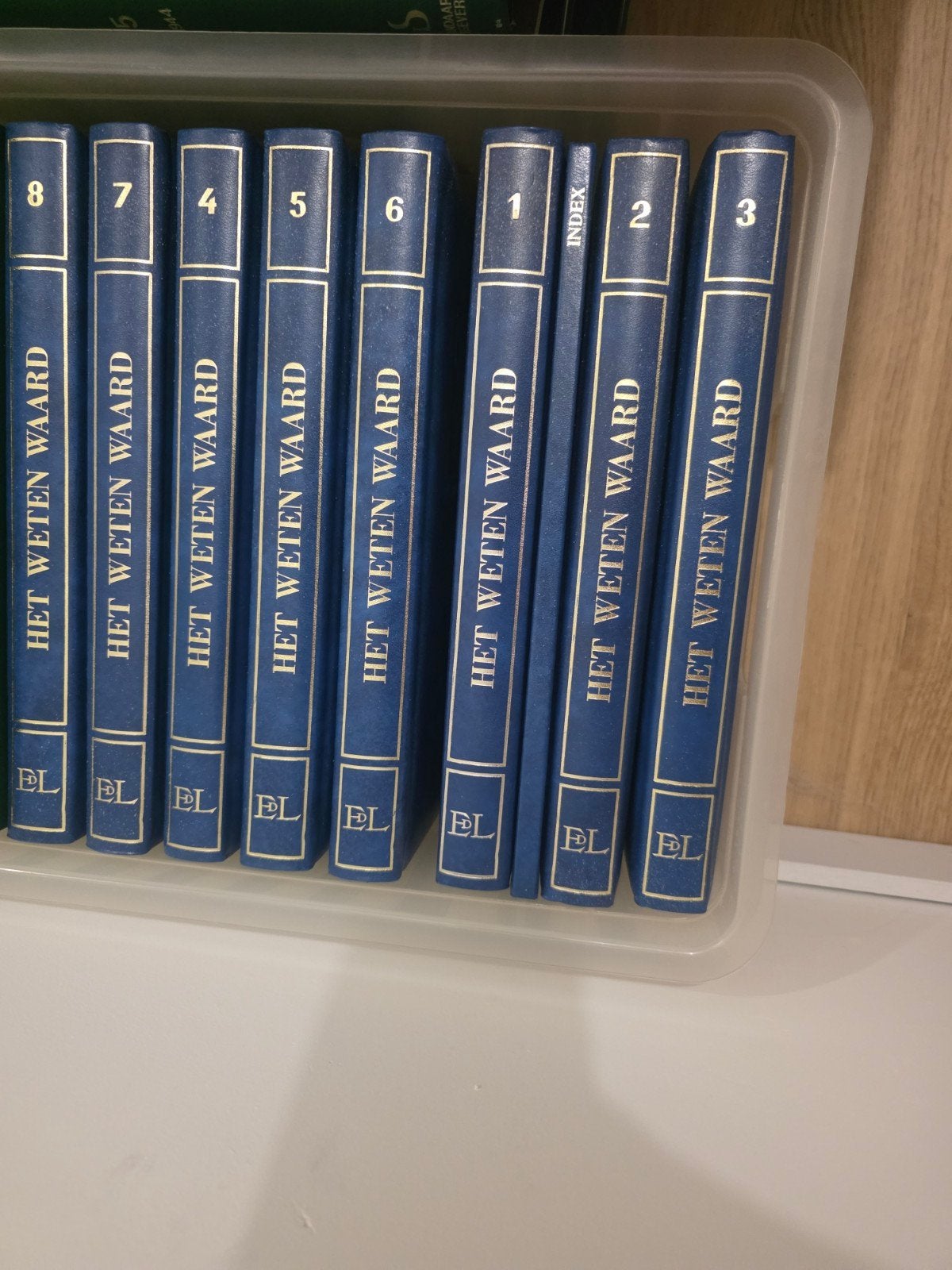 Het weten waard encyclopedie volledig, Boeken, Ophalen