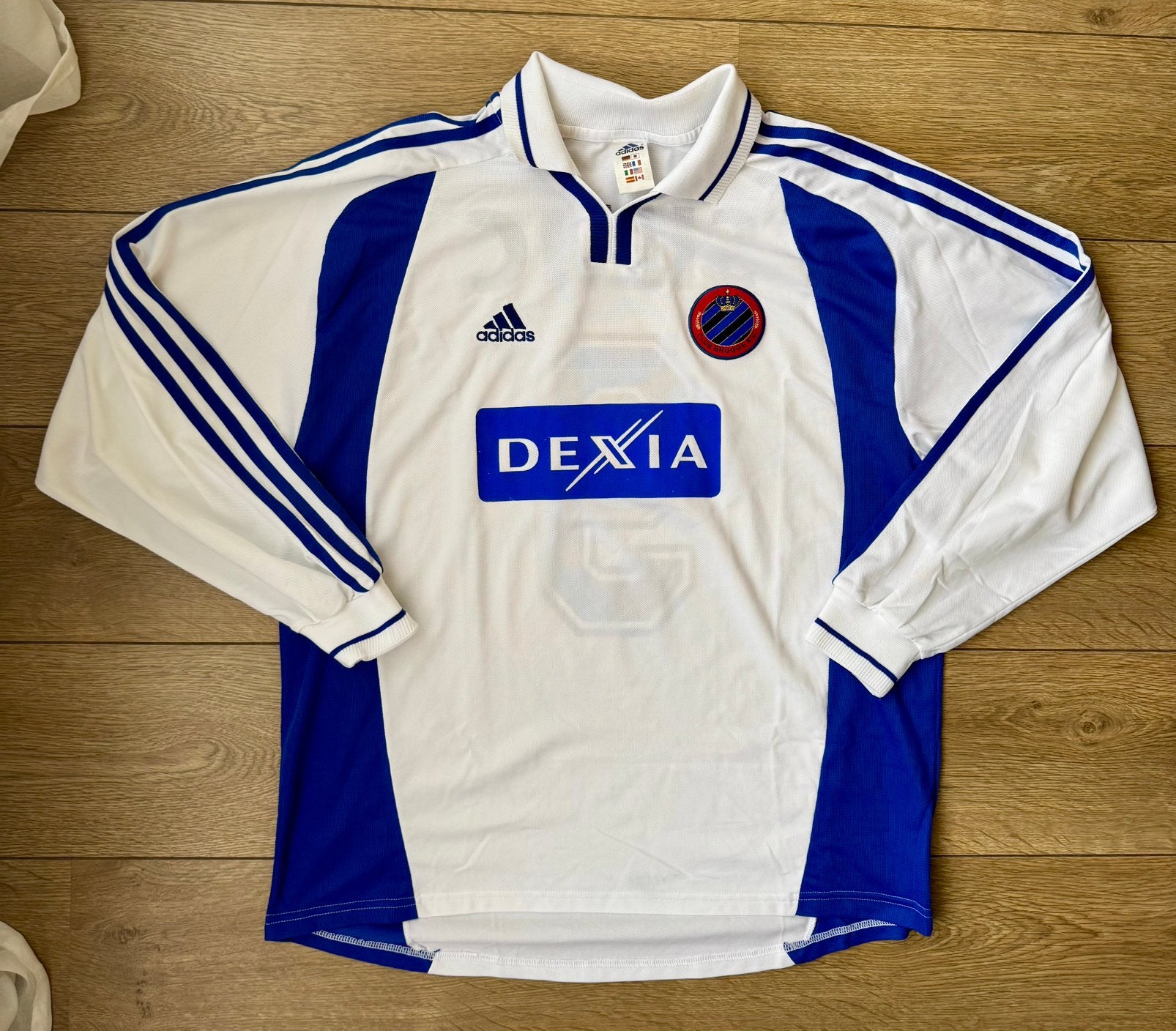 Matchworn Club Brugge vs Lyon, Collections, Enlèvement ou Envoi, Utilisé, Maillot