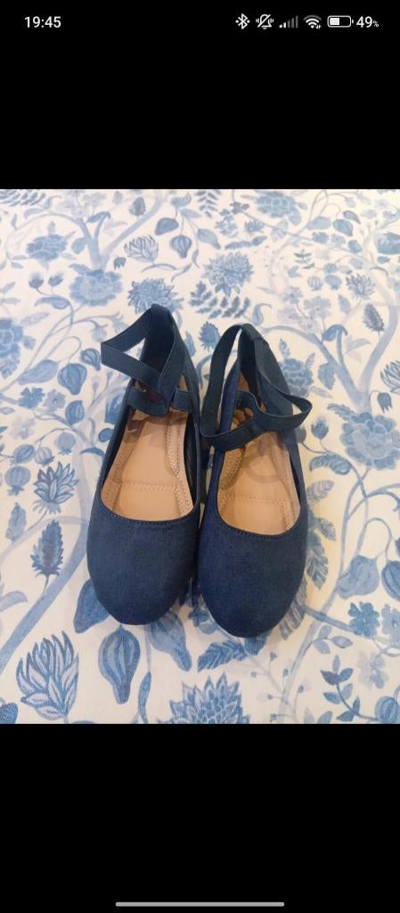 Chaussure, Vêtements | Femmes, Comme neuf, SHEIN, Bleu, Ballerines