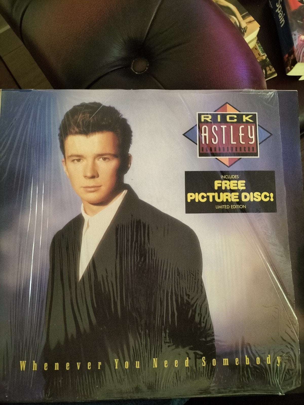 LP Rick Astley, Verzenden