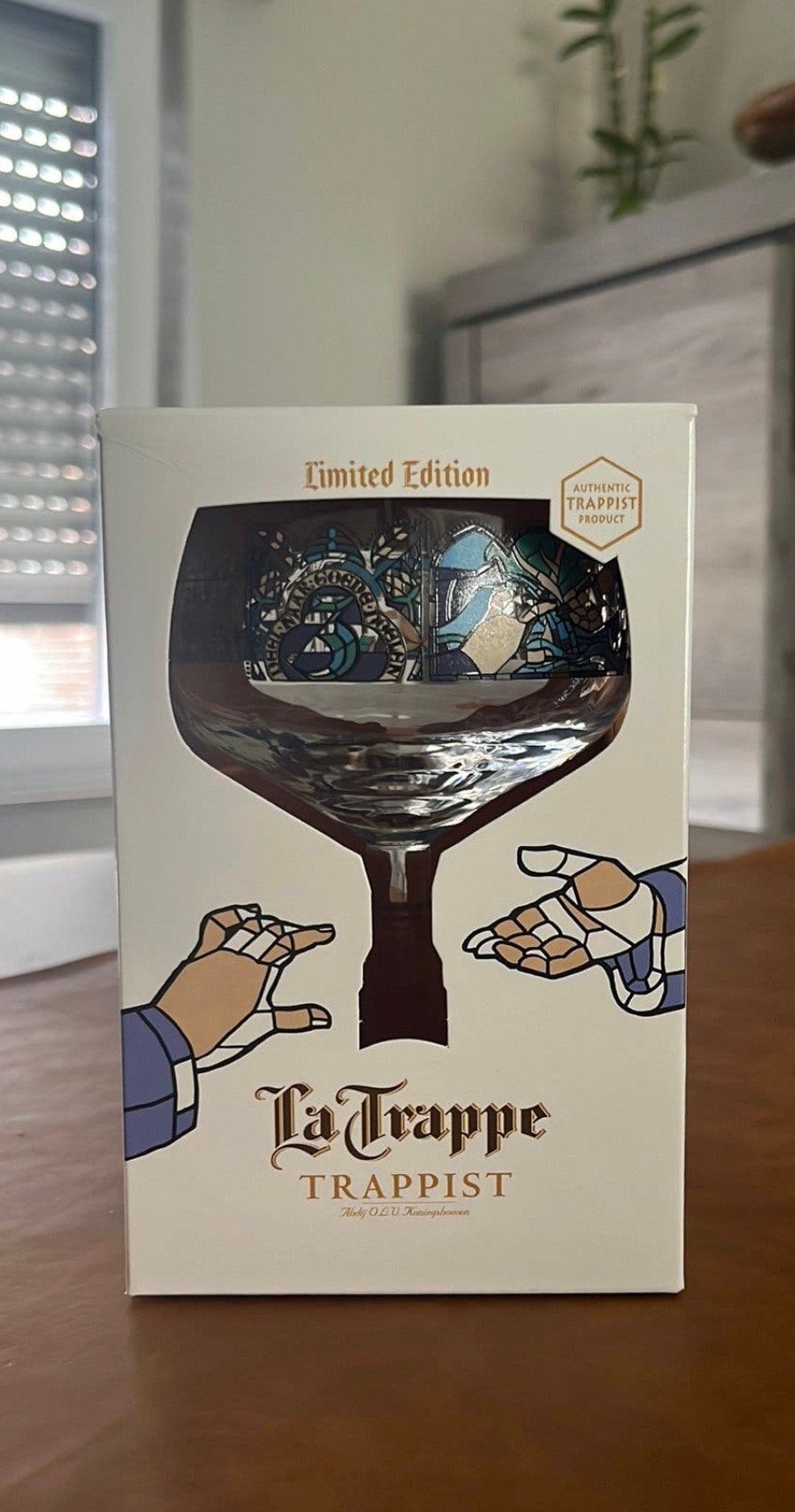 Glas La Trappe, Ophalen of Verzenden, Zo goed als nieuw