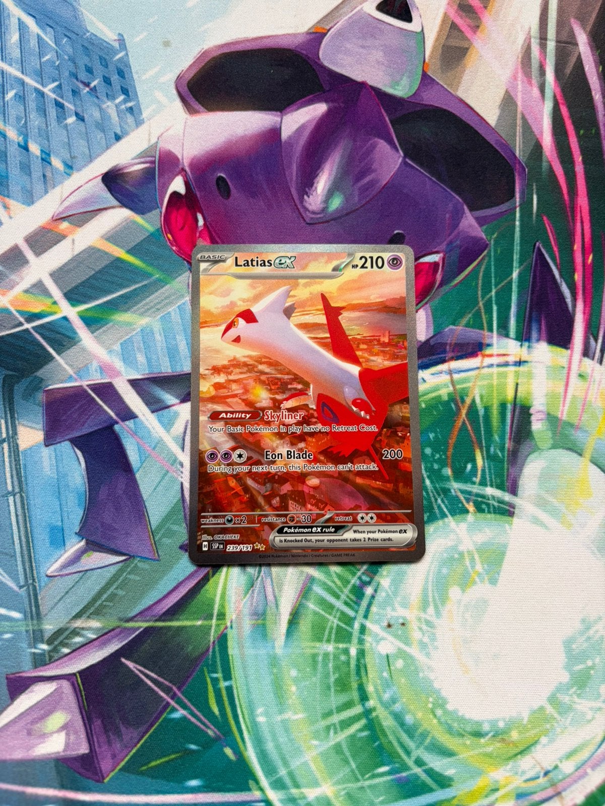 Latias ex Special Illustration Rare | 239/191 Surging Sparks, Ophalen of Verzenden