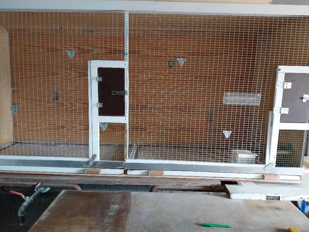 kweekkooi, Enlèvement, Utilisé, Bois, Cage d'élevage