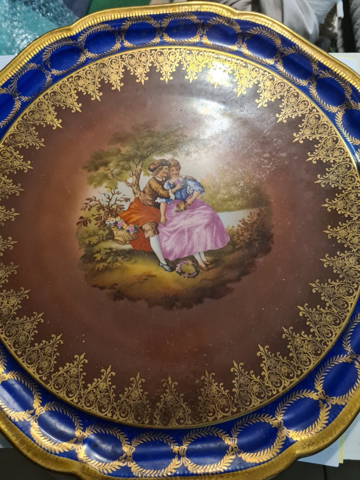 assiette ancienne, Antiquités & Art, Antiquités | Céramique & Poterie