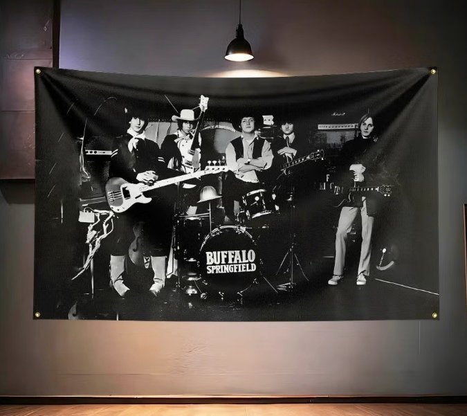 Grote vlaggen Buffalo Springfield (150x90cm), Diversen, Ophalen of Verzenden, Nieuw