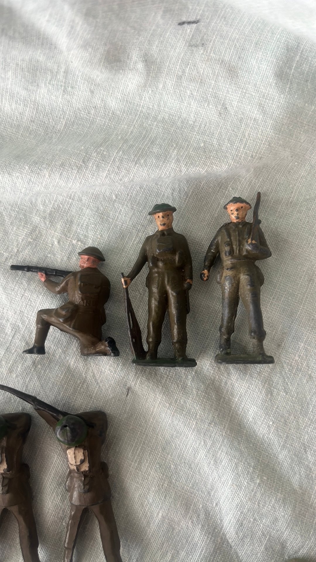 Soldaatjes lood/tin - harde en zachte plastiek 1940 - 1955, Ophalen of Verzenden