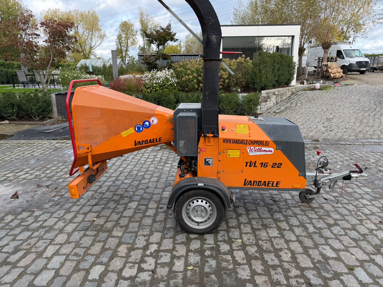 Hakselaar VanDaele tot 16cm, Tuin en Terras, Ophalen, Zo goed als nieuw