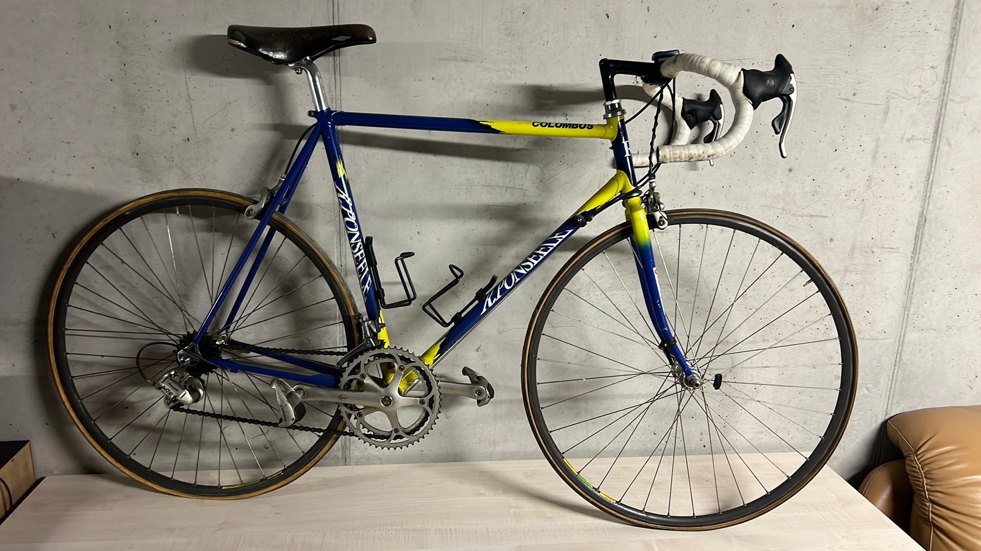 Retrofiets columbus compagnolo, Fietsen en Brommers, Ophalen, Zo goed als nieuw