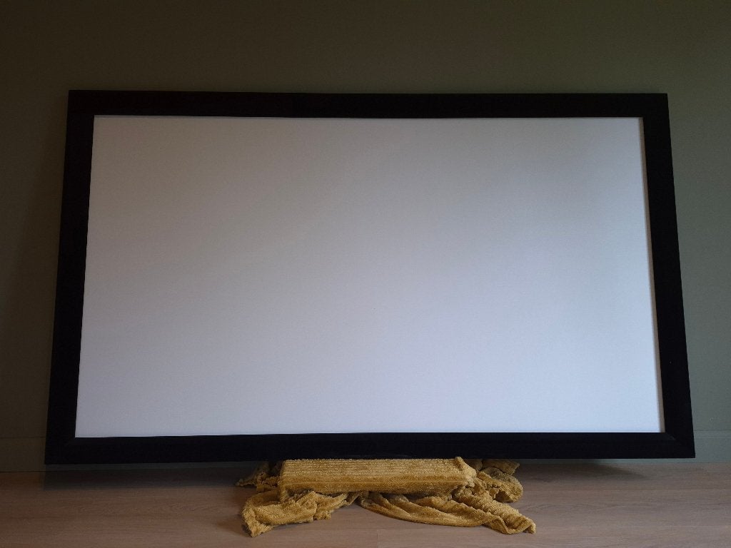 beamer scherm in kader, Audio, Tv en Foto, Beamer-accessoires, Ophalen