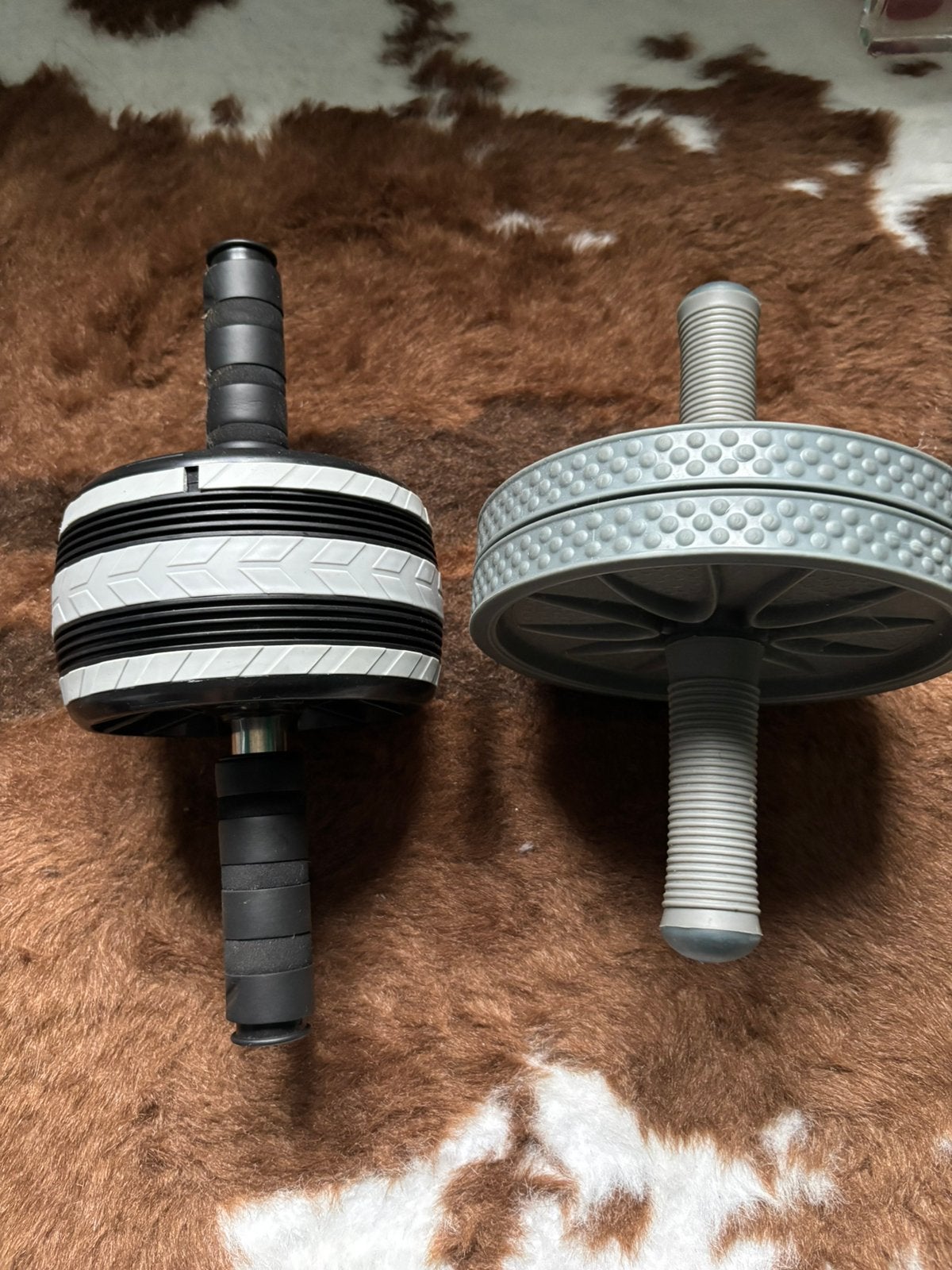 2 Ab Rollers / Buikspiertrainers - Setprijs €5, Sport en Fitness, Ophalen of Verzenden