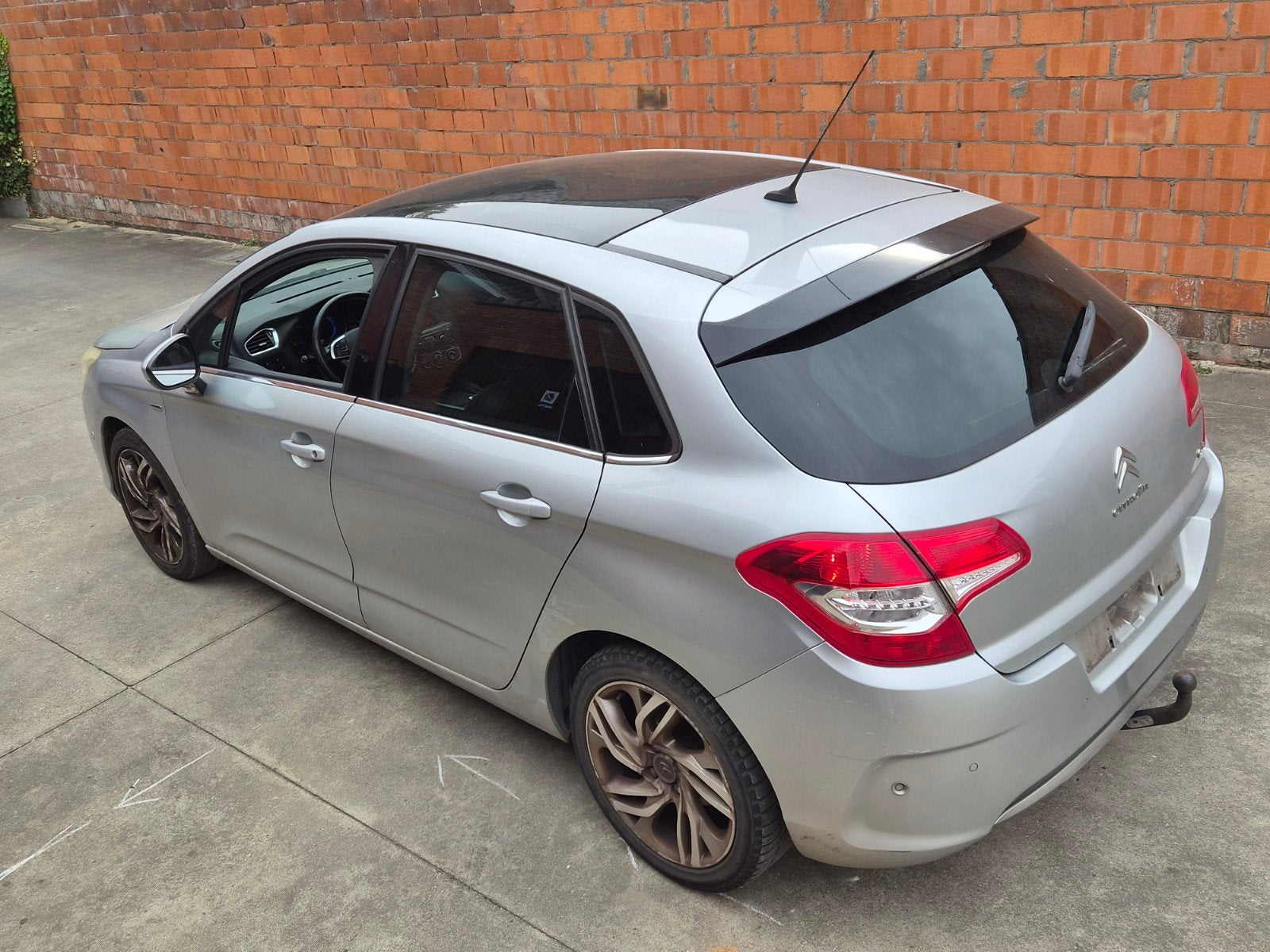 citroën c4 benzine automaat exclusive !, Auto's, Automaat, Leder, Particulier, Panoramadak